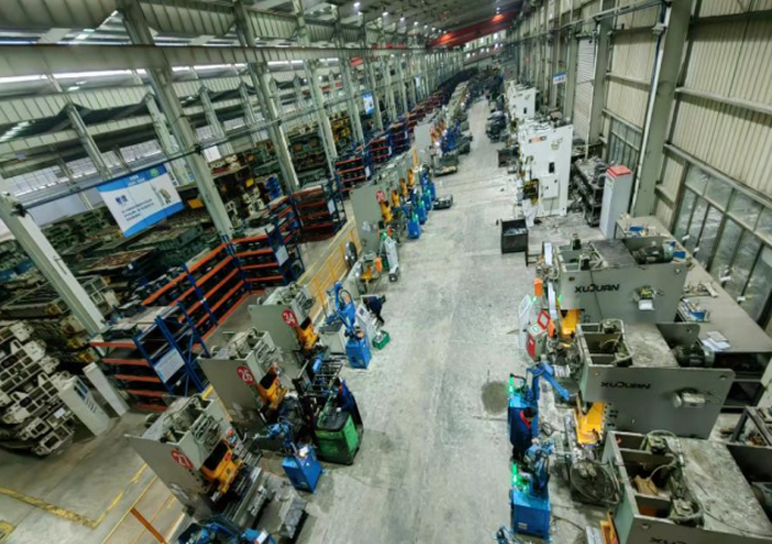 63T-400T冲压生产线