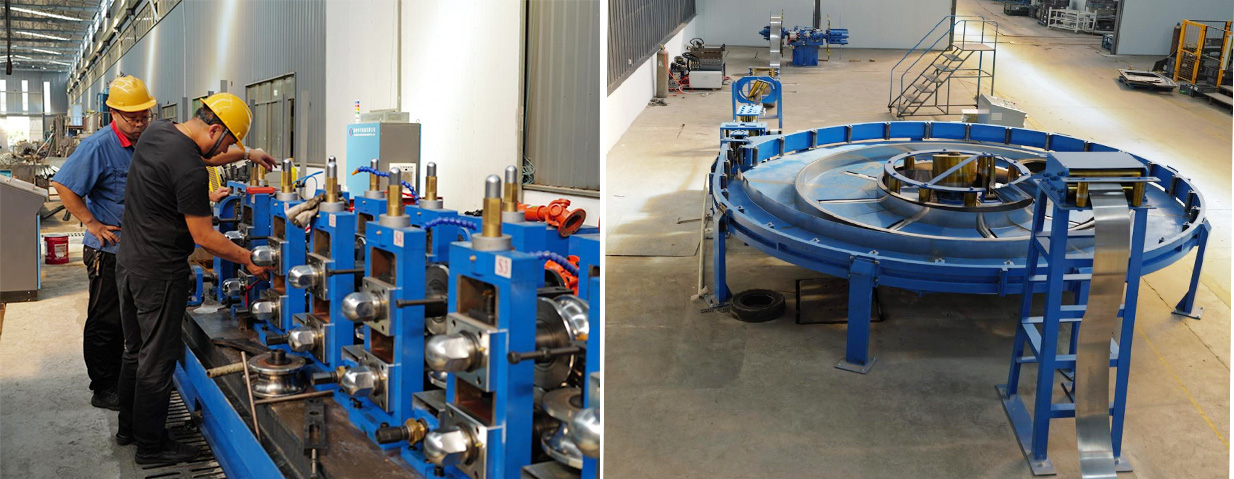 设备升级提升生产效率——我公司推出HG60高精度高频直缝焊管机